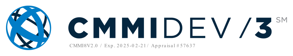 Capability Maturity Model Integration software development and modernization and missions solutions development certification version. Expires 2025-02-21. Appraisal #57637