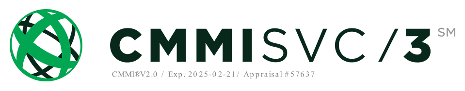 Capability Maturity Model Integration software development and modernization and missions solutions services certification version. Expires 2025-02-21. Appraisal #57637